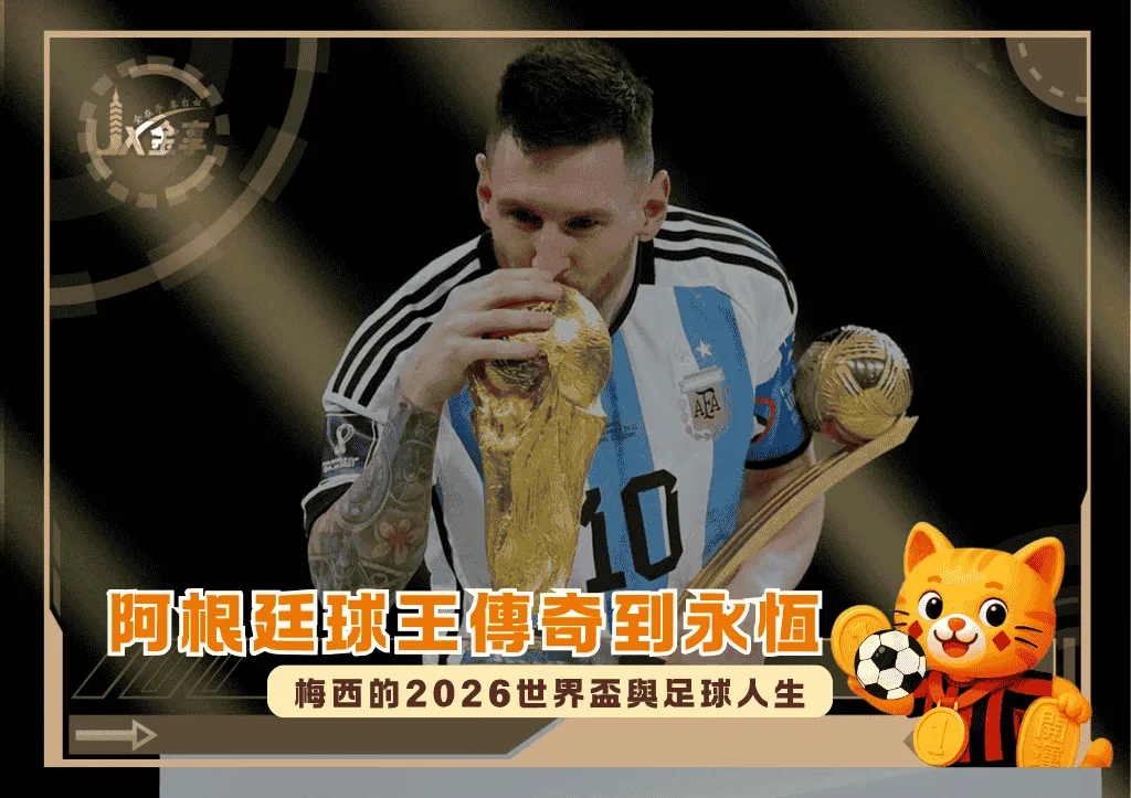 阿根廷球王傳奇到永恆:梅西的2026世界盃與足球人生(photo:CNN)/金享娛樂城